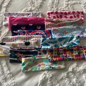 Printed headbands (lot of 13)